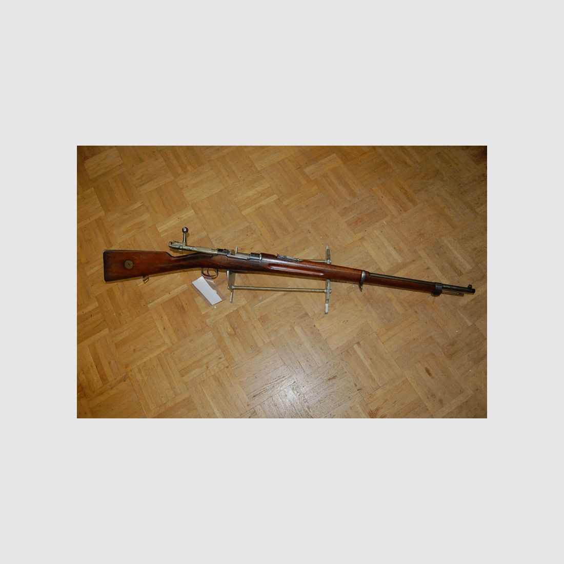 Rep. Büchse Schwedenmauser Mauser Oberndorf Fertigung Kal 6,5x55 Hülse mit 1899 + CIP + Top Lauf