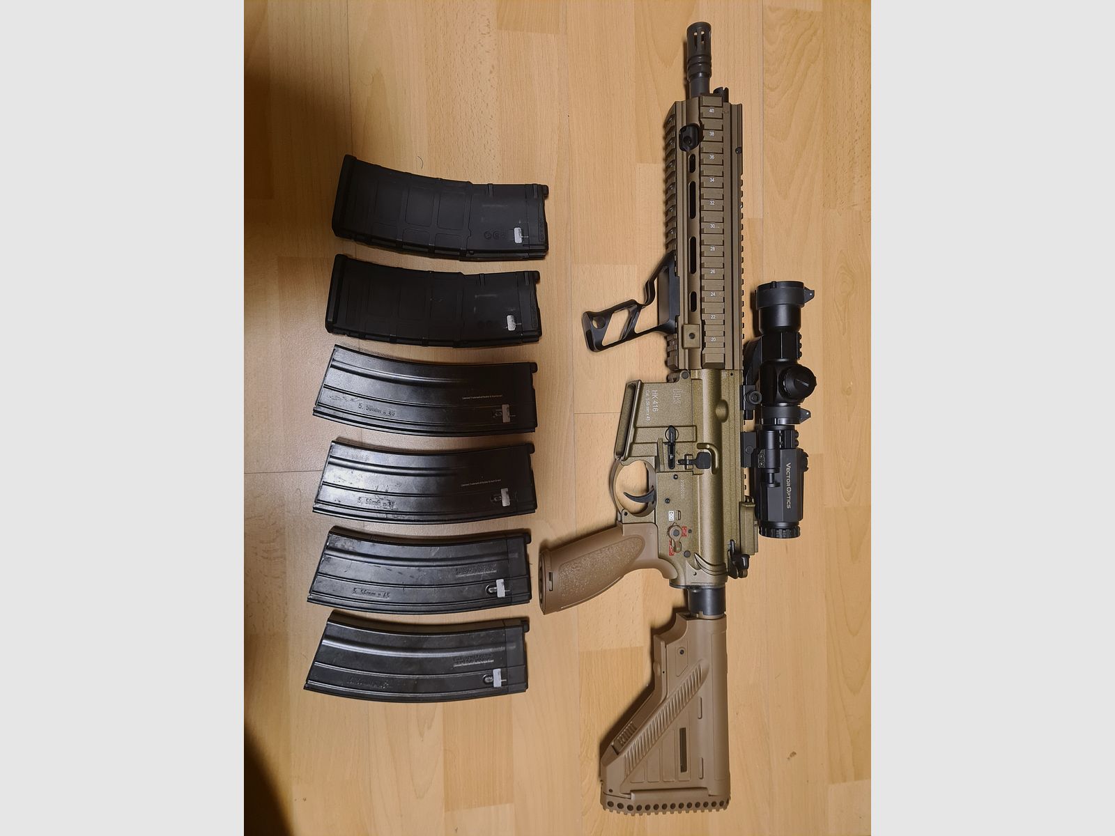 HK416 GBB métal intégral