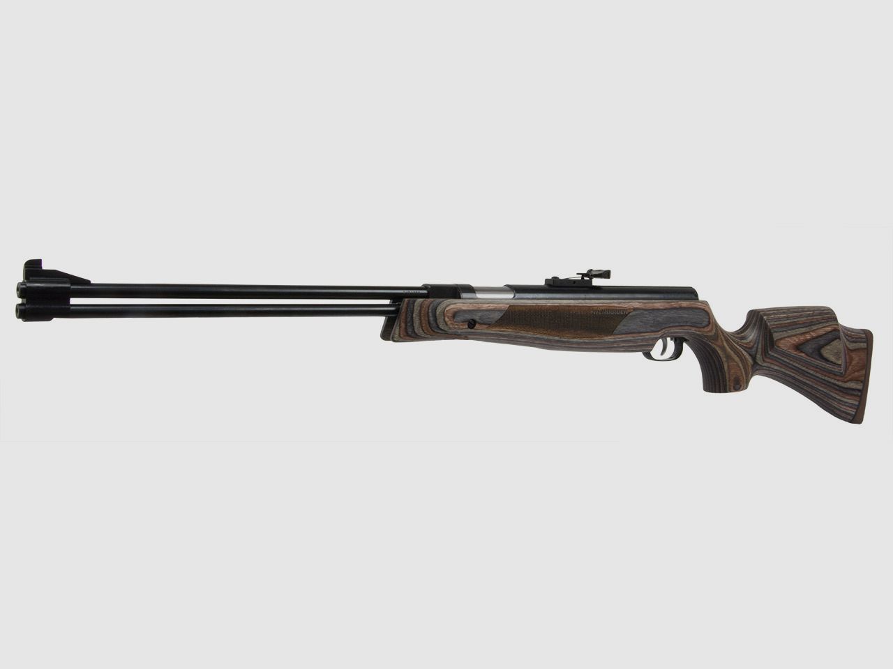 Starrlauf Luftgewehr Weihrauch HW 77 Special Edition Schichtholzschaft braun grĂĽn schwarz Kaliber 4,5 mm (P18)
