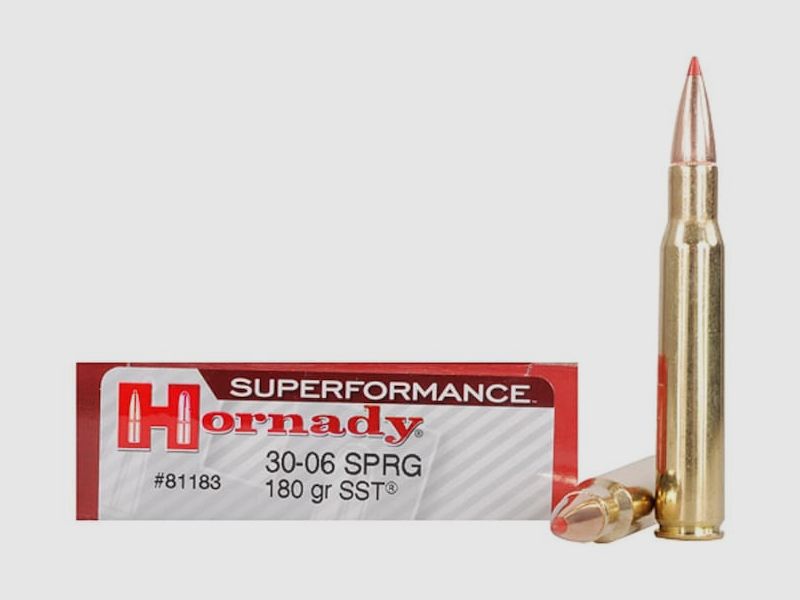 Hornady Superformance .30-06 Sprg. 180GR SST 20 cartucce