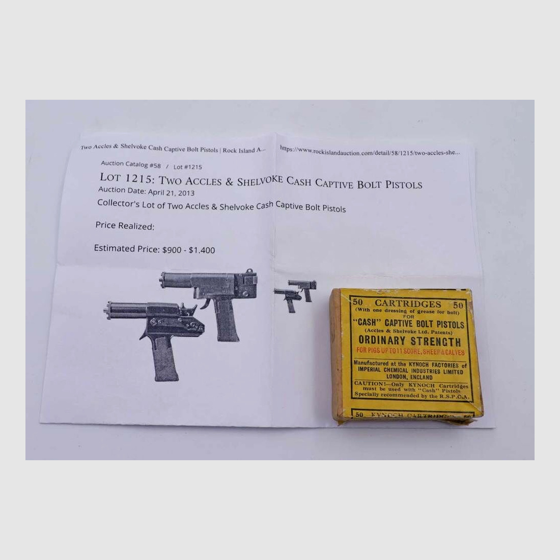 Kynoch, England technische Sondermunition