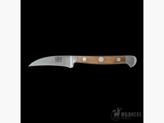Güde Couteau d'épluchage Alpha Noyer
