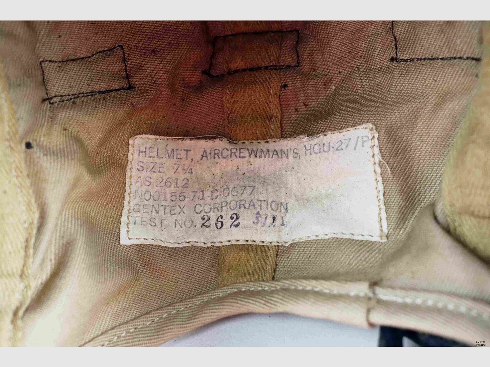 US NAVY Gentex Experimentele Helm Aircrewman’s mod. HGU-27/P, afbeelding 12 van 14