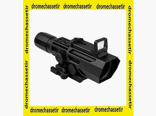 Luneta taktyczna Nc star, 3-9×42 z punktem czerwonym i mocowaniem na szynie Picatinny