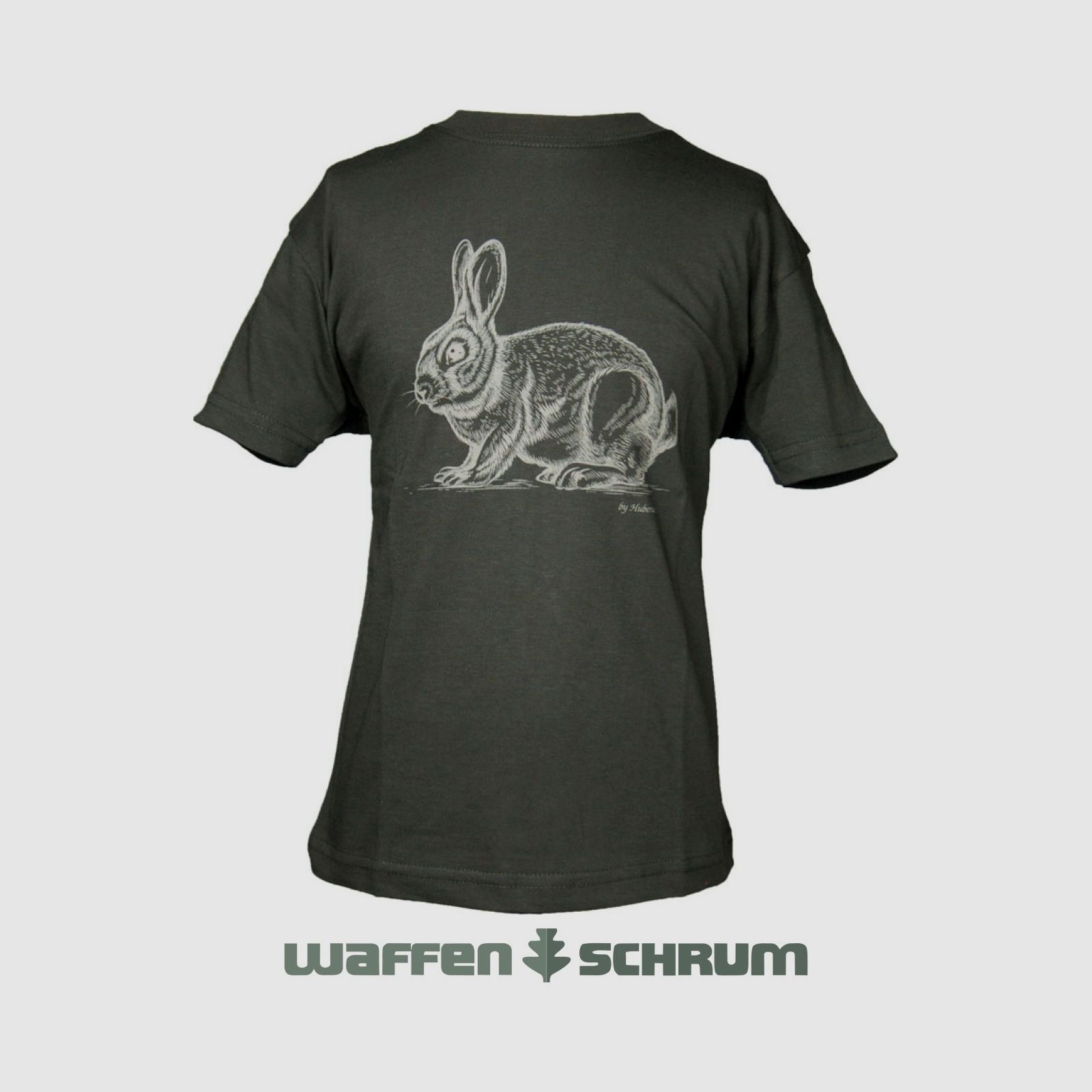 Hubertus T-Shirt Kanichen Oliv