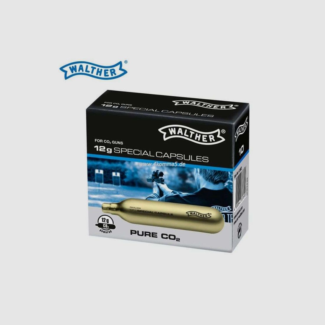 Walther Bomboletta Pure CO2 -10 Stück