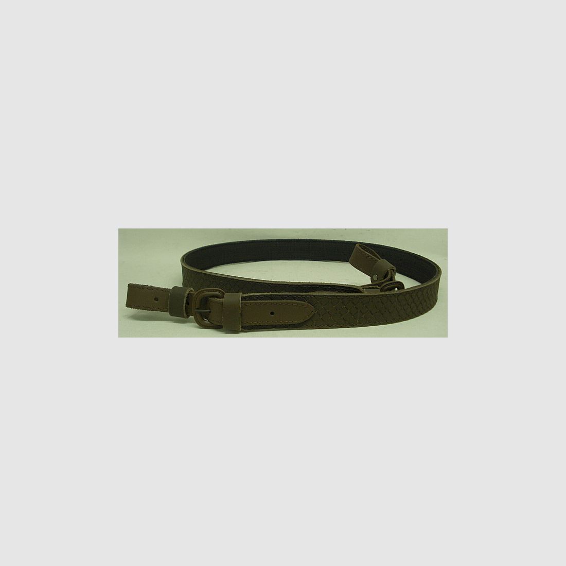 Leder mit Prägung - 30 mm breit