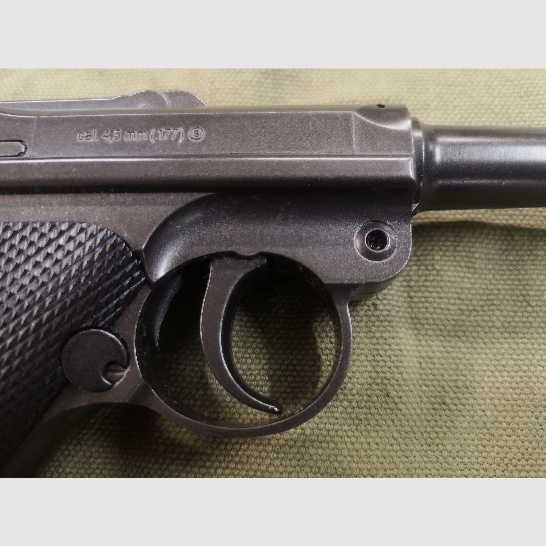 Luger 08 Air Gun Legends Ganzmetall