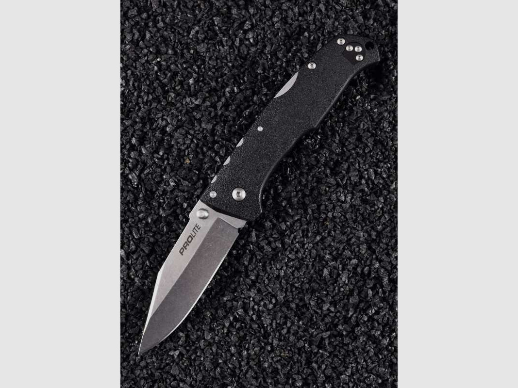 Cold Steel Pro Lite Clip Point Taschenmesser Schwarz
