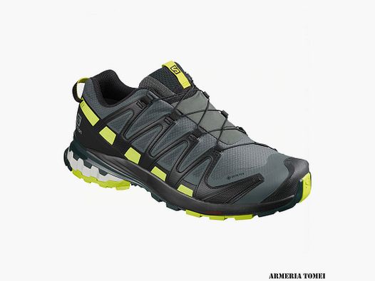 SALOMON – MAN – XA PRO 3D V8 GTX Urban Chic / Zwart / Lime Punch