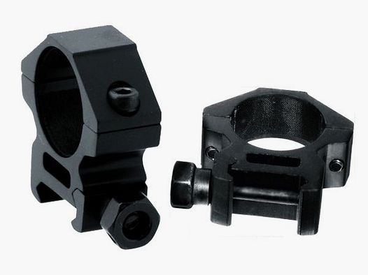 UTG Ø25,4mm Anelli di Montaggio, Altezza 10mm, Base Anello 16mm