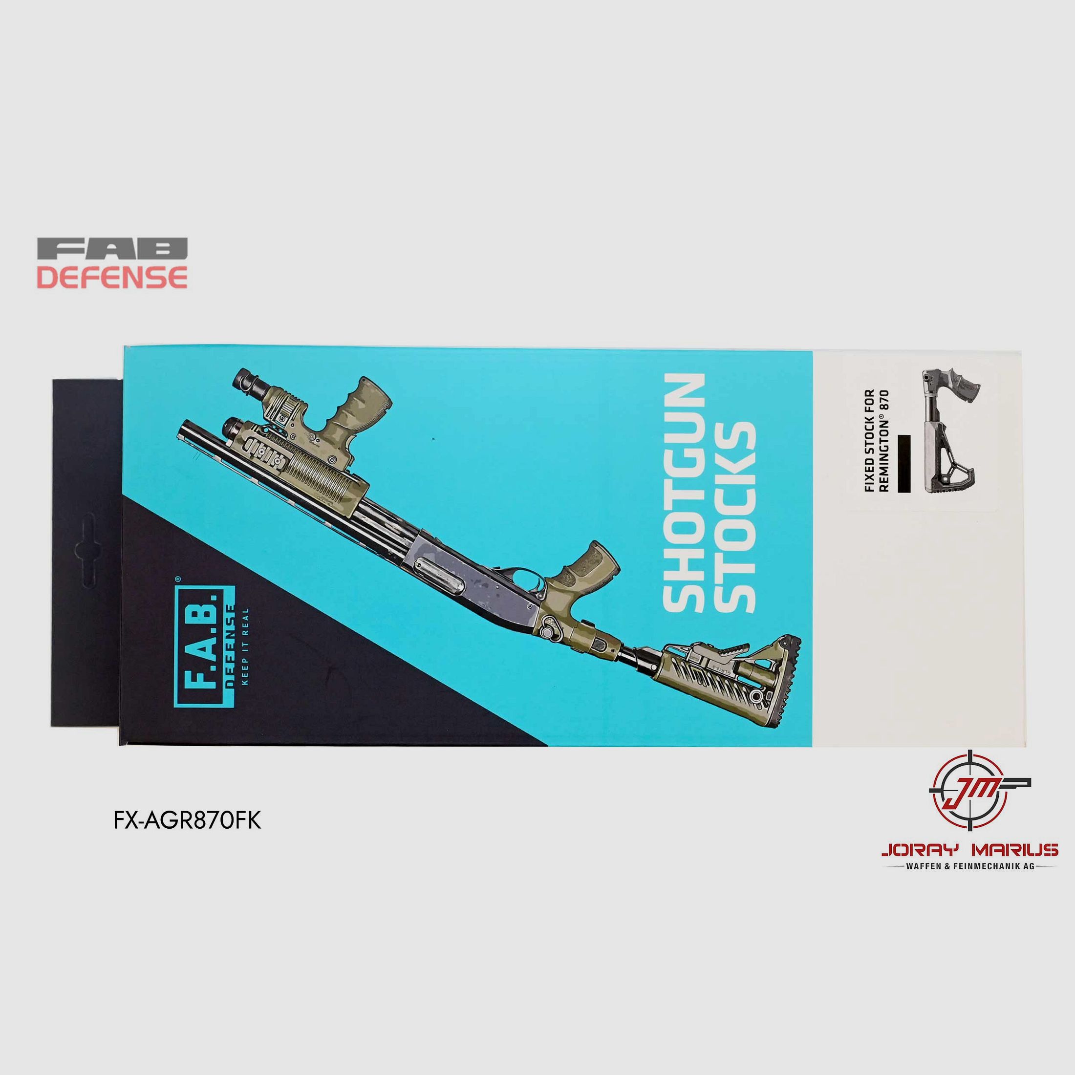 FAB Defense M4 calciolo con impugnatura per Remington 870 nero
