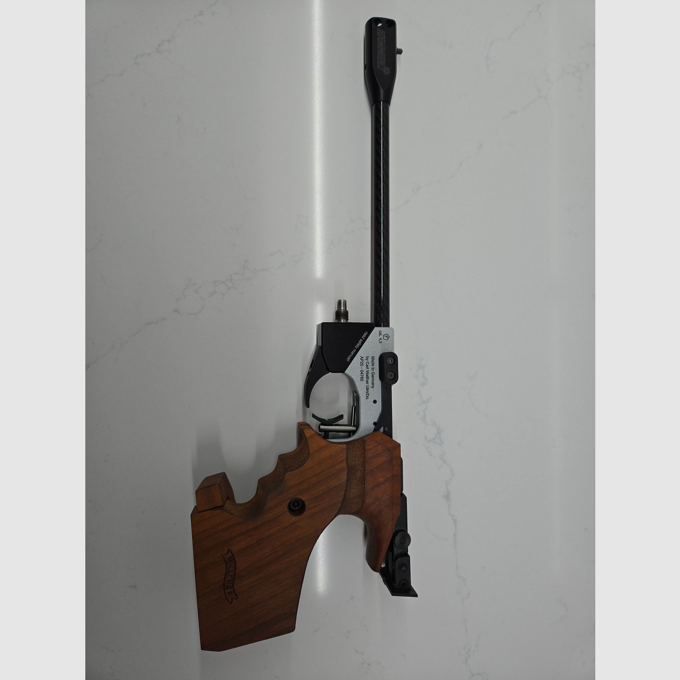 Match Luftpistole Hämmerli AP20 Pro (aus dem Hause Walther) in sehr gutem Zustand