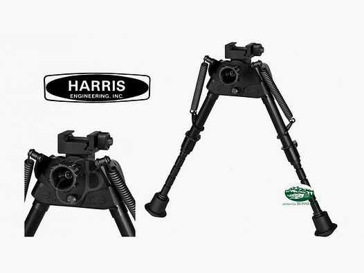 HARRIS Bipod S-BRMP 16 - 22 cm mobile Picatinny base - adjustable in increments