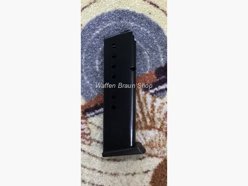 Sig Sauer Pistolenmagazin für Mod. P210 mit Oschatz Magazin Auswurf Kal. 9mm