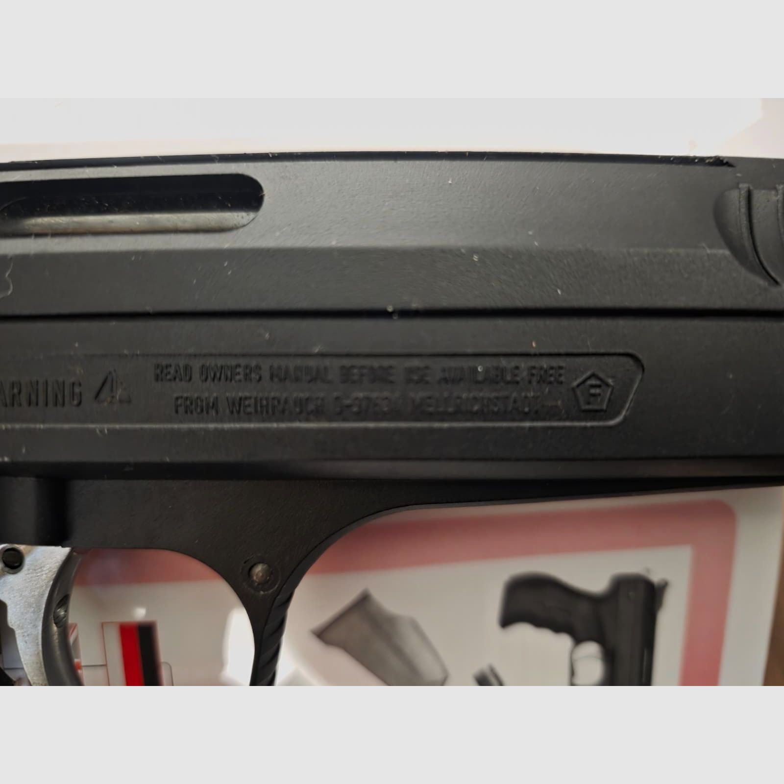 Weihrauch HW 40 PCA pistolet à air comprimé – Cal. 4,5mm Diabolo – État impeccable !