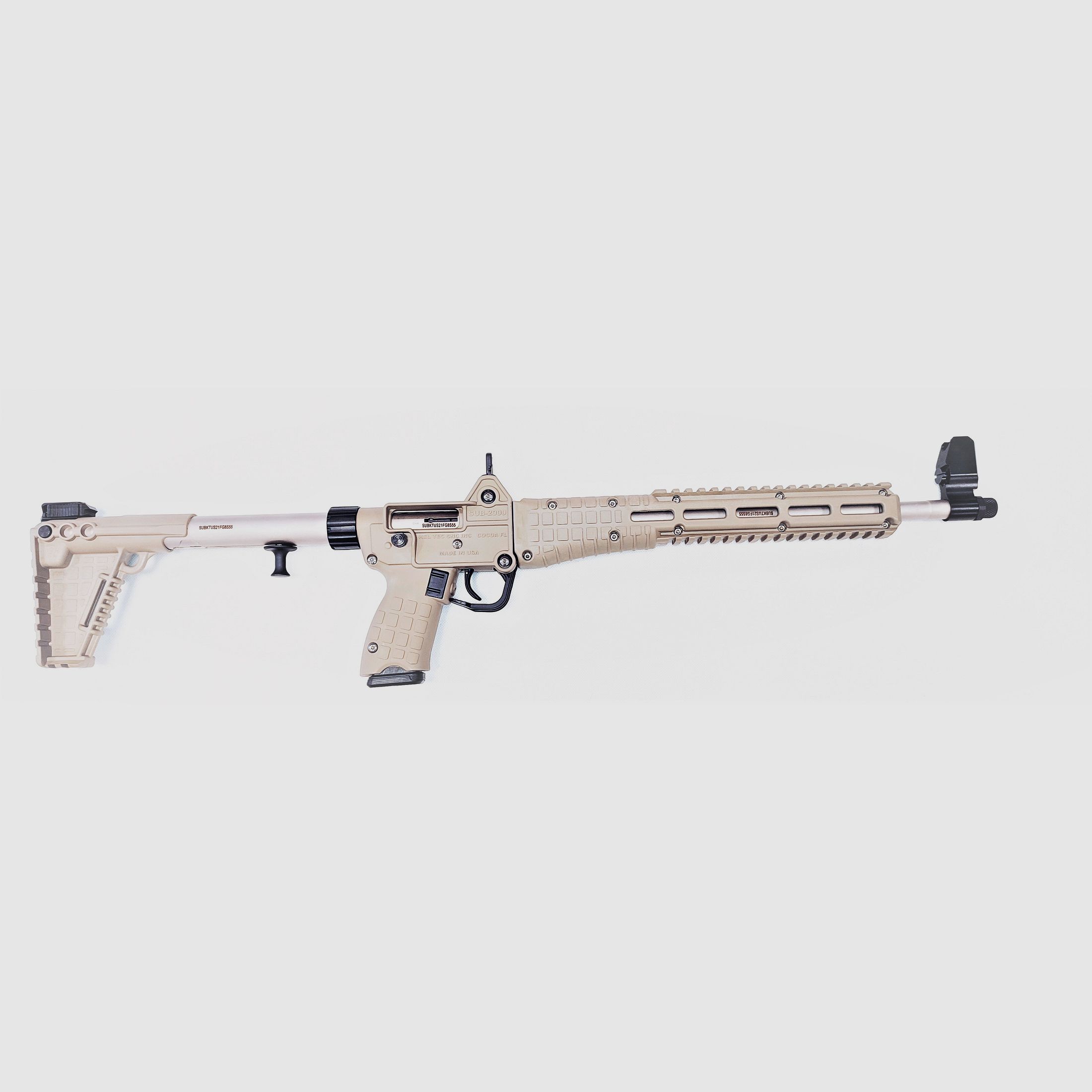Karabinek Kel-Tec SUB2000 9x19 PIASEK, zdjęcie 2 z 2