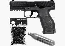 Heckler & Koch SFP9 T4E Pistole Players Pack / Paintball Komplettpaket