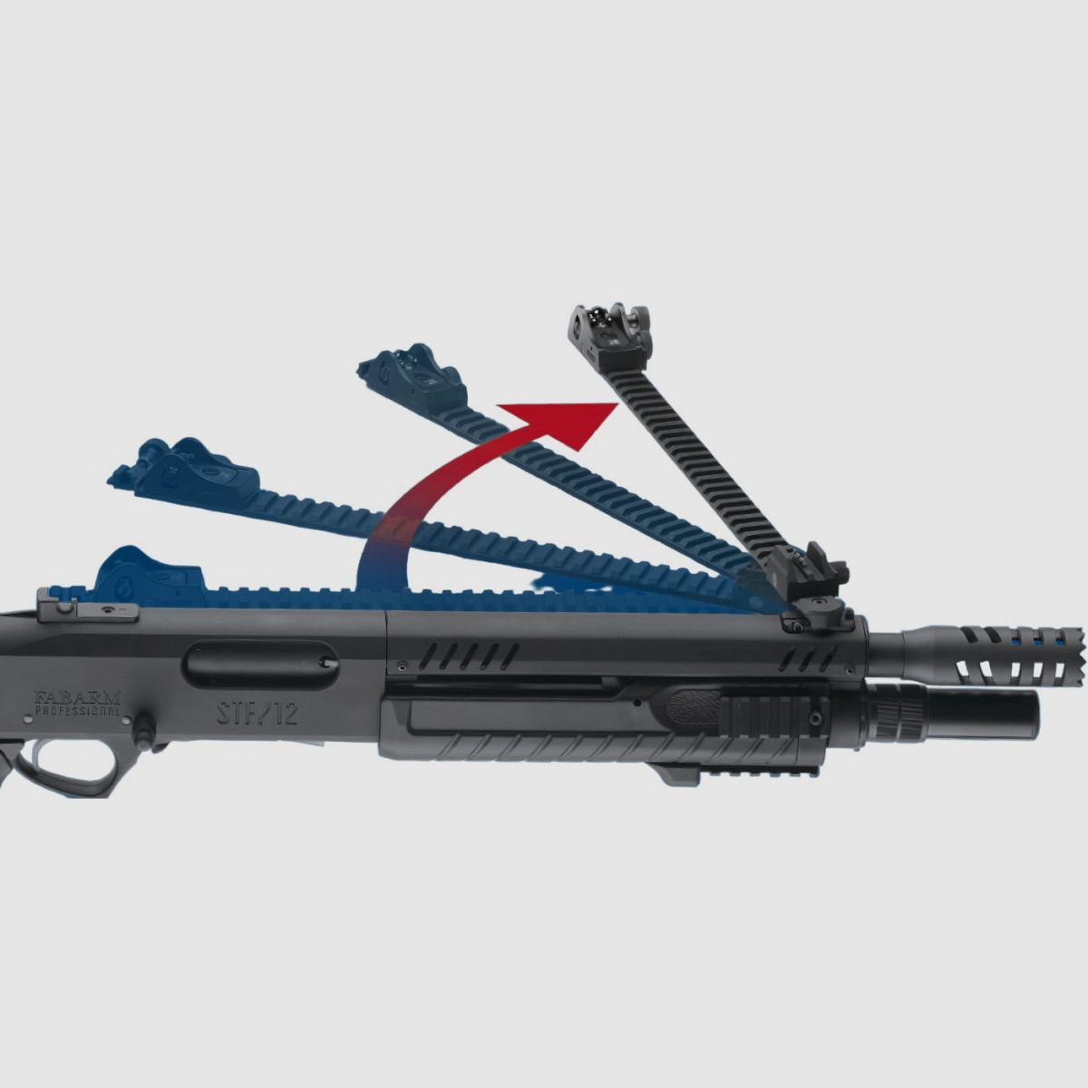 Fabarm STF12 FDE Telescopico 14'', immagine 6 di 6