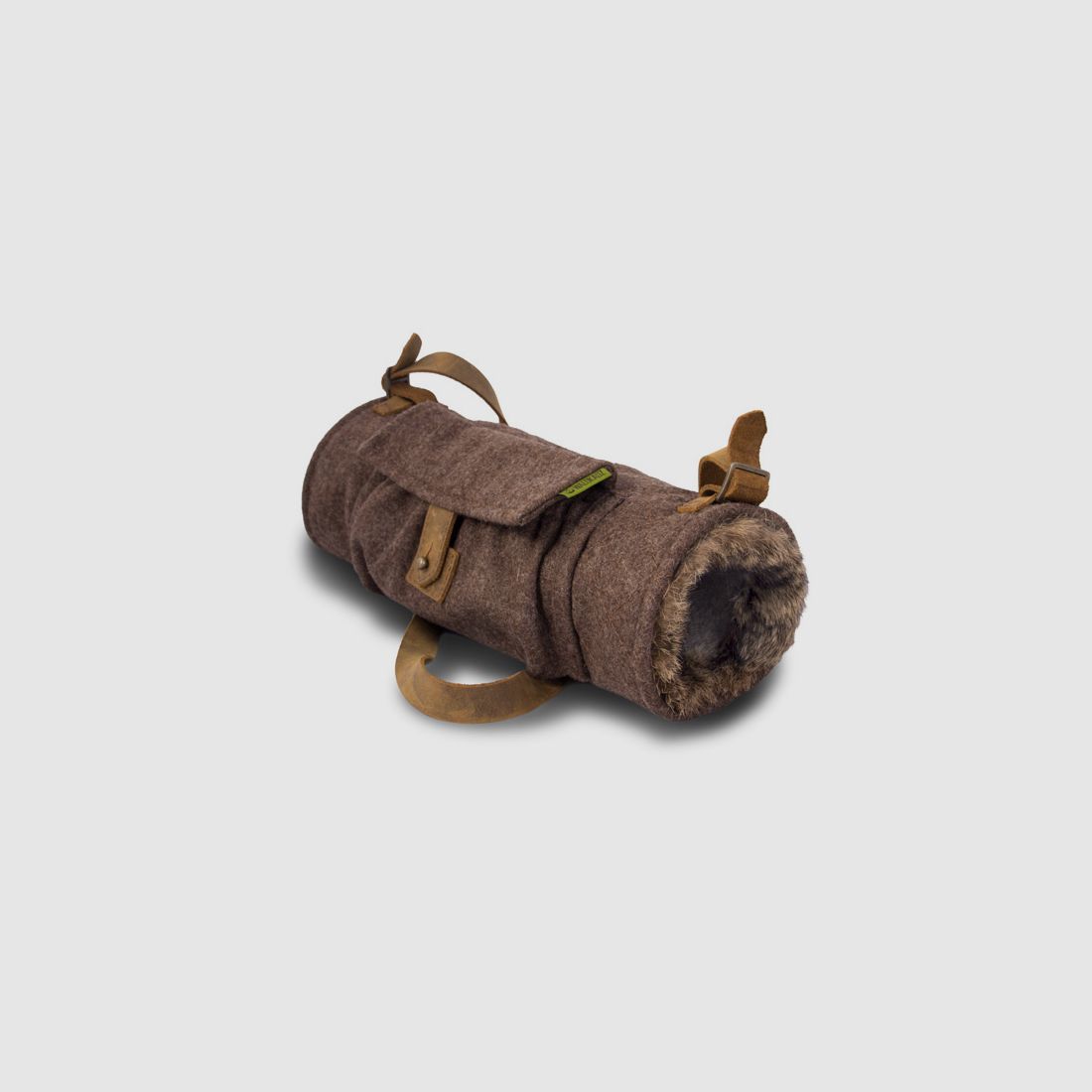 Loden-Jagdmuff "Kanin"