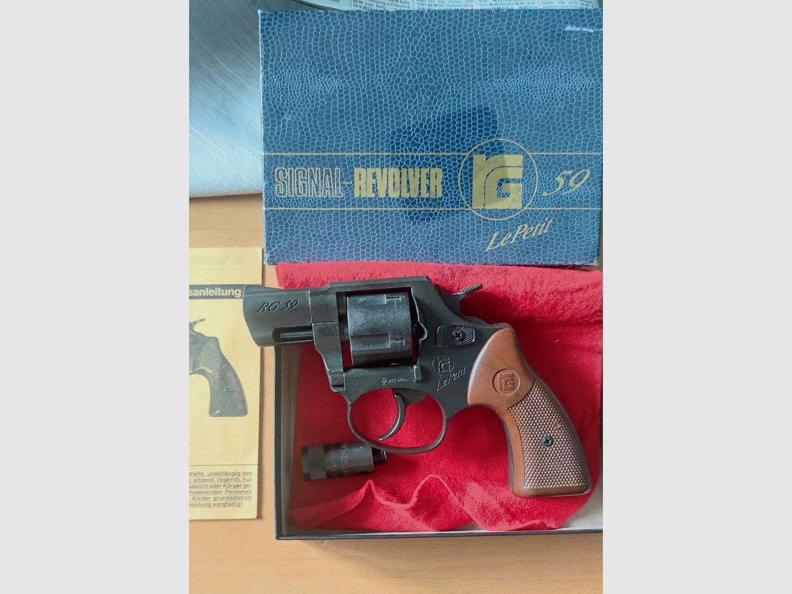 Oryginalny Röhm RG 59 PTB 527, 9 mm RK
