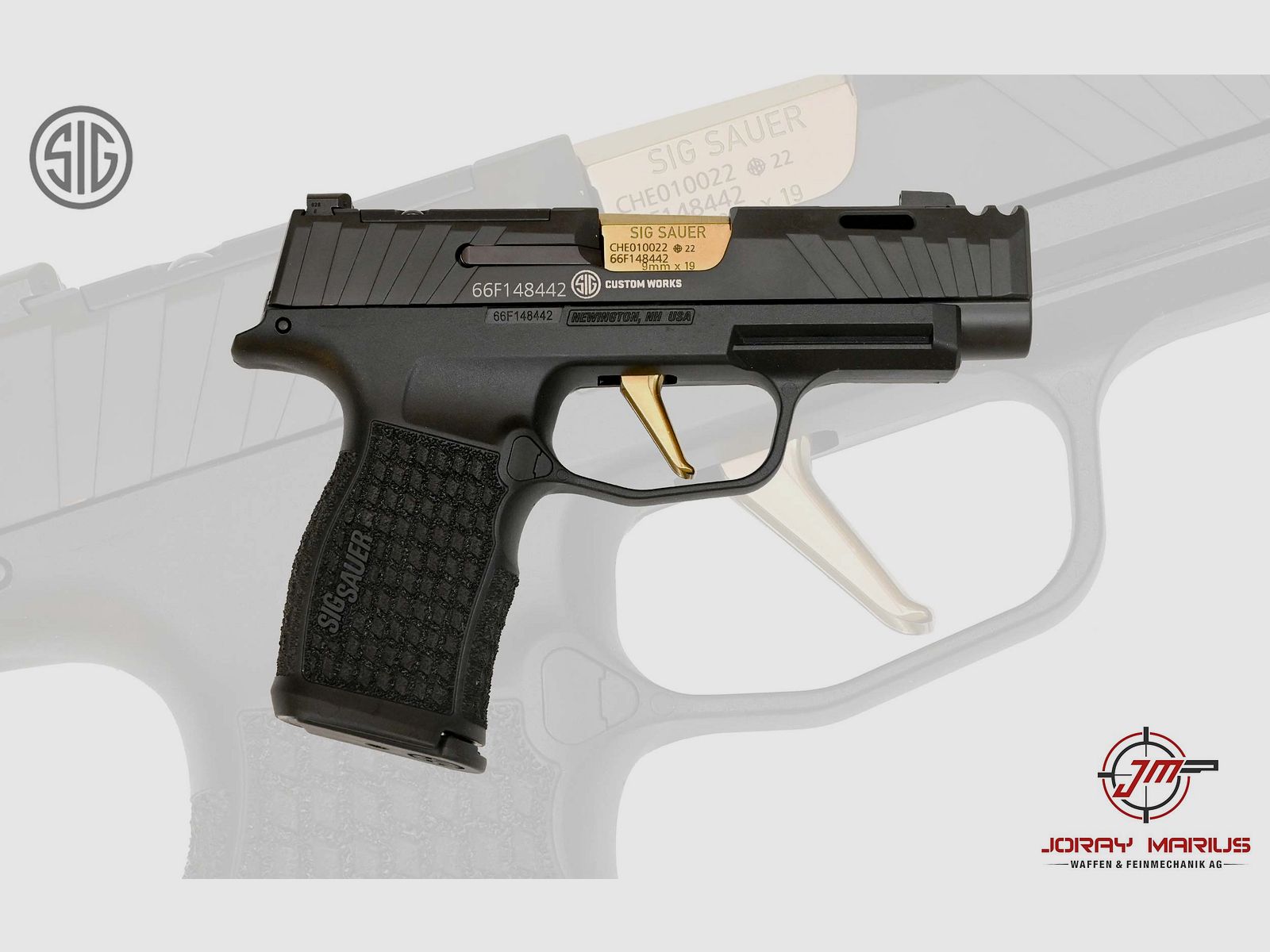 SIG P365 XL X-Series Spectre Comp 9mm Para 3.1″, immagine 1 di 2
