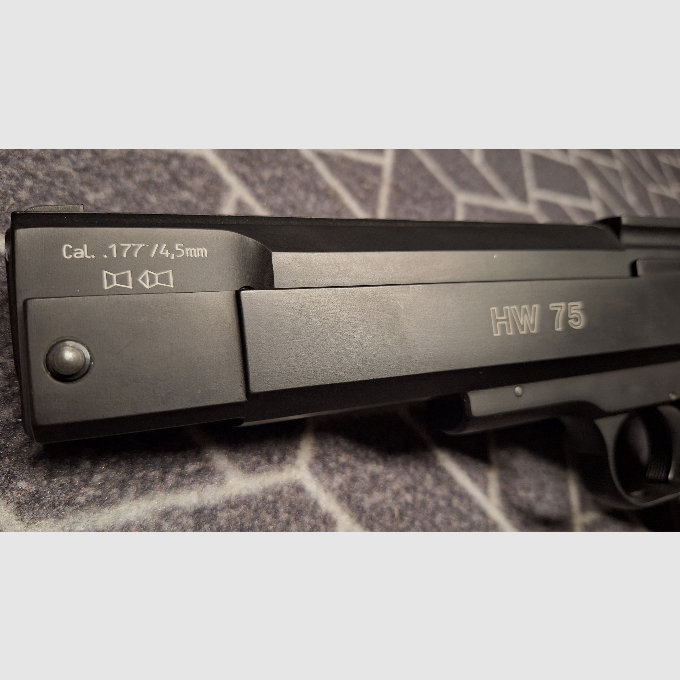 Weihrauch HW 75 Match caliber 4.5 mm - as new!