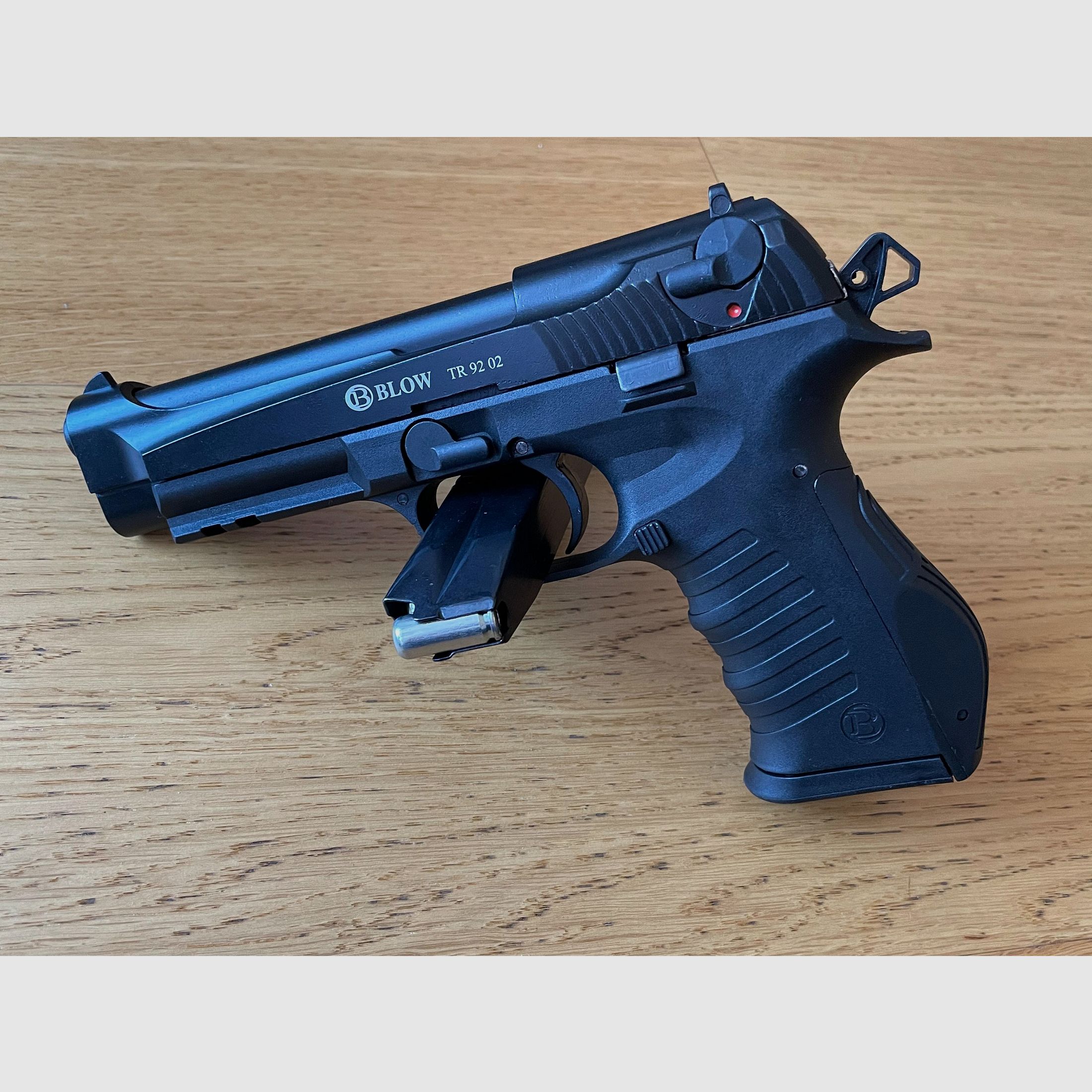 BLOW TR92-02 Black – 9 mm P.A.K. / Beretta M9A3 / M9A4 Style – Wysyłka na terenie całej UE / EU-Wide Shipping, zdjęcie 11 z 11