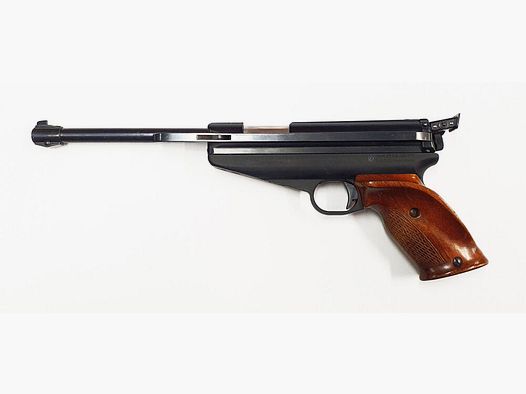 Feinwerkbau Mod. 65 4,5/.177 FWB 65 Mk. I, czterocyfrowy numer seryjny, sprężynowy / boczny dźwignia