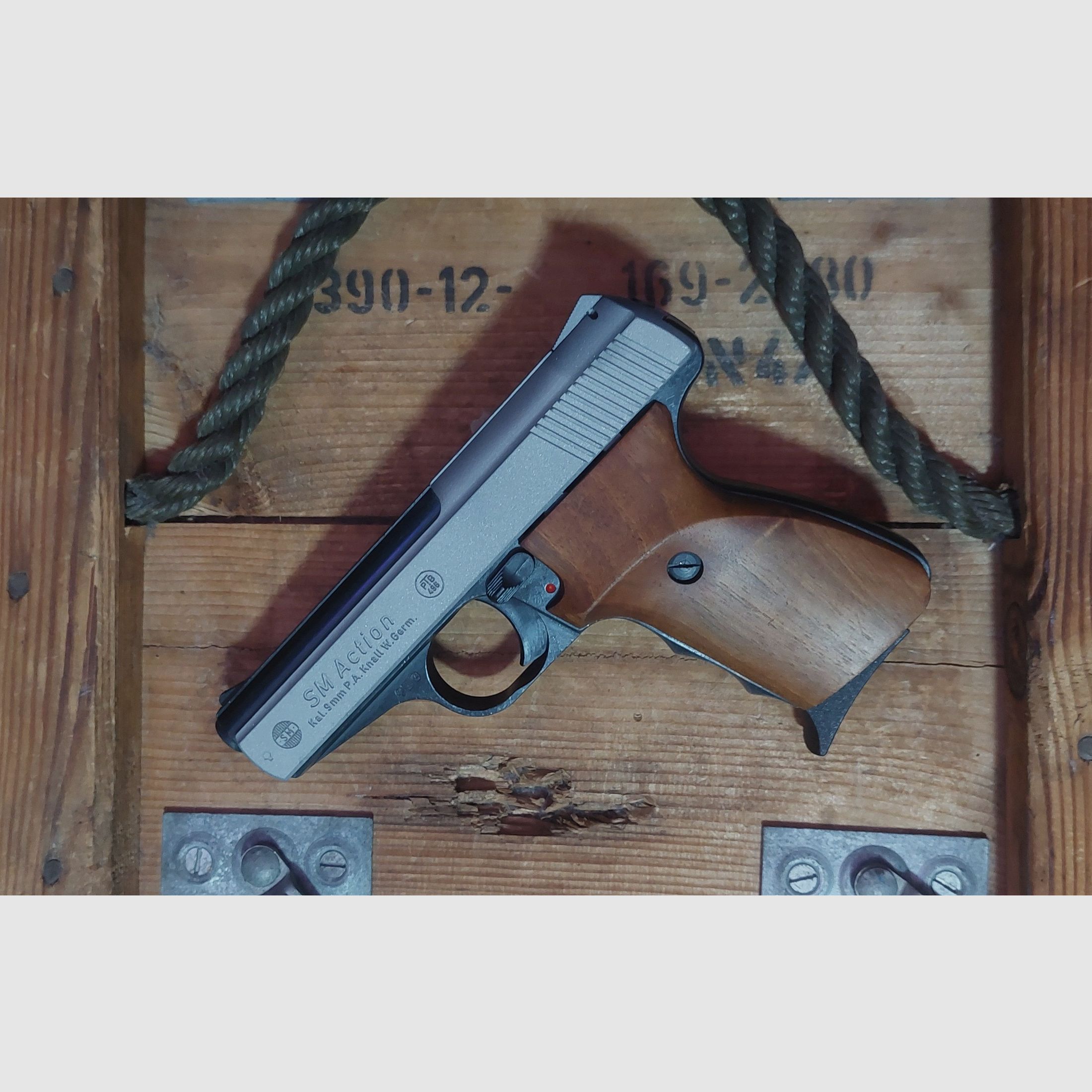 ⚠️ Unikat! Rhöner SM Action (PTB 496) RG8 RG9 aucune Röhm P99 p88 Zoraki HW94 glock Walther