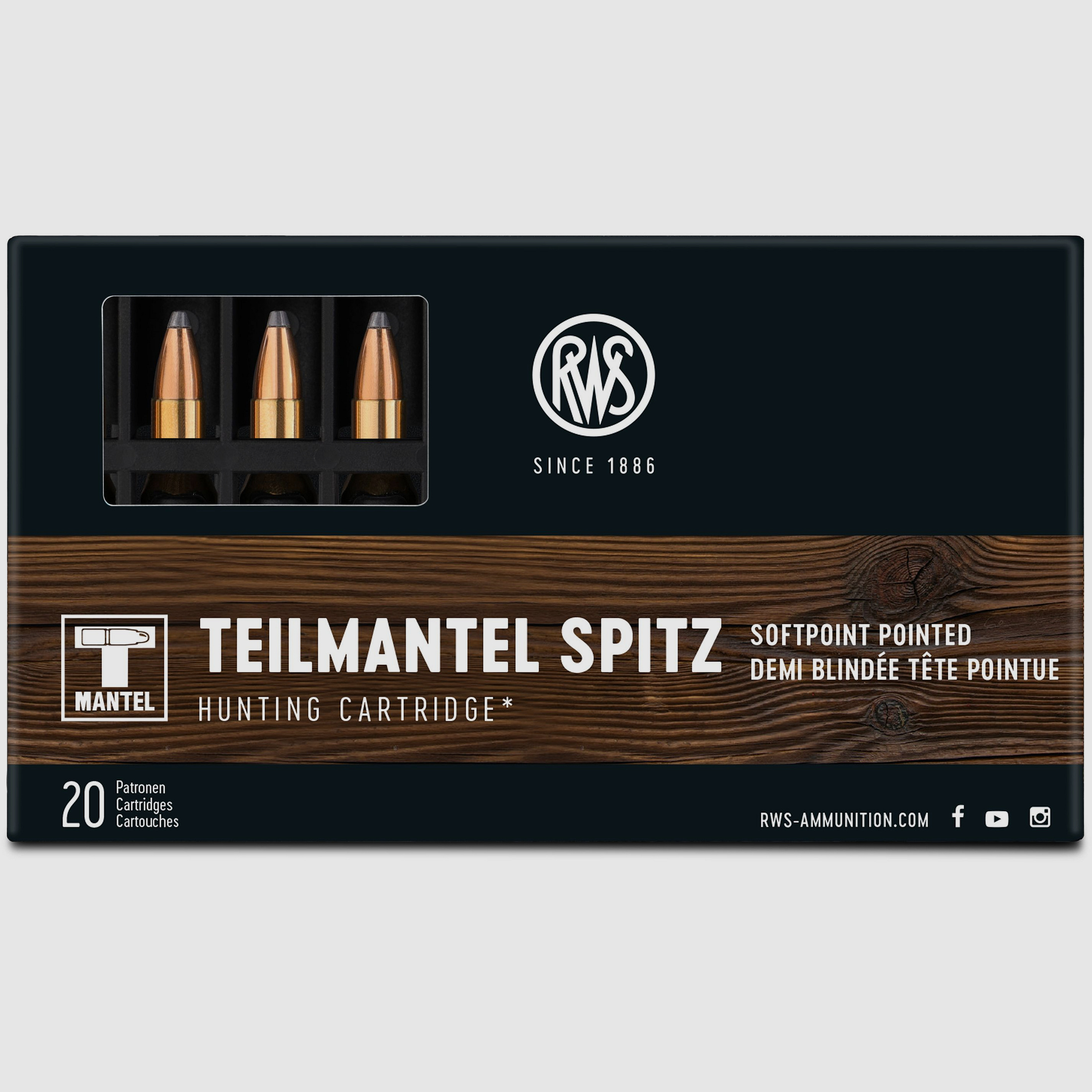 RWS .222 Rem. TMS 3,24g