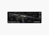 TEKMAT TAPPETINO PULIZIA AR15 3D CUTWAY BLACK 90X30CM