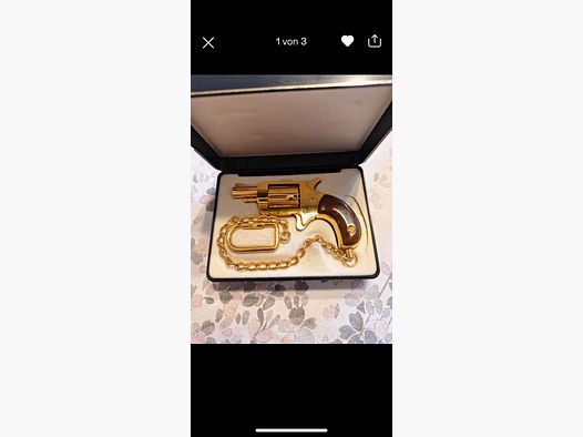 Little joe gold 24k vergoldet .22lg platz  