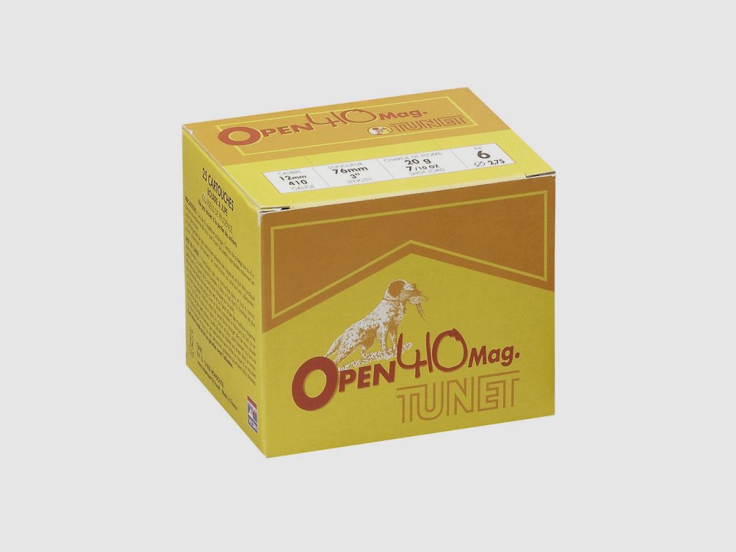 CARTOUCHE TUNET OPEN 410, image 1 sur 2