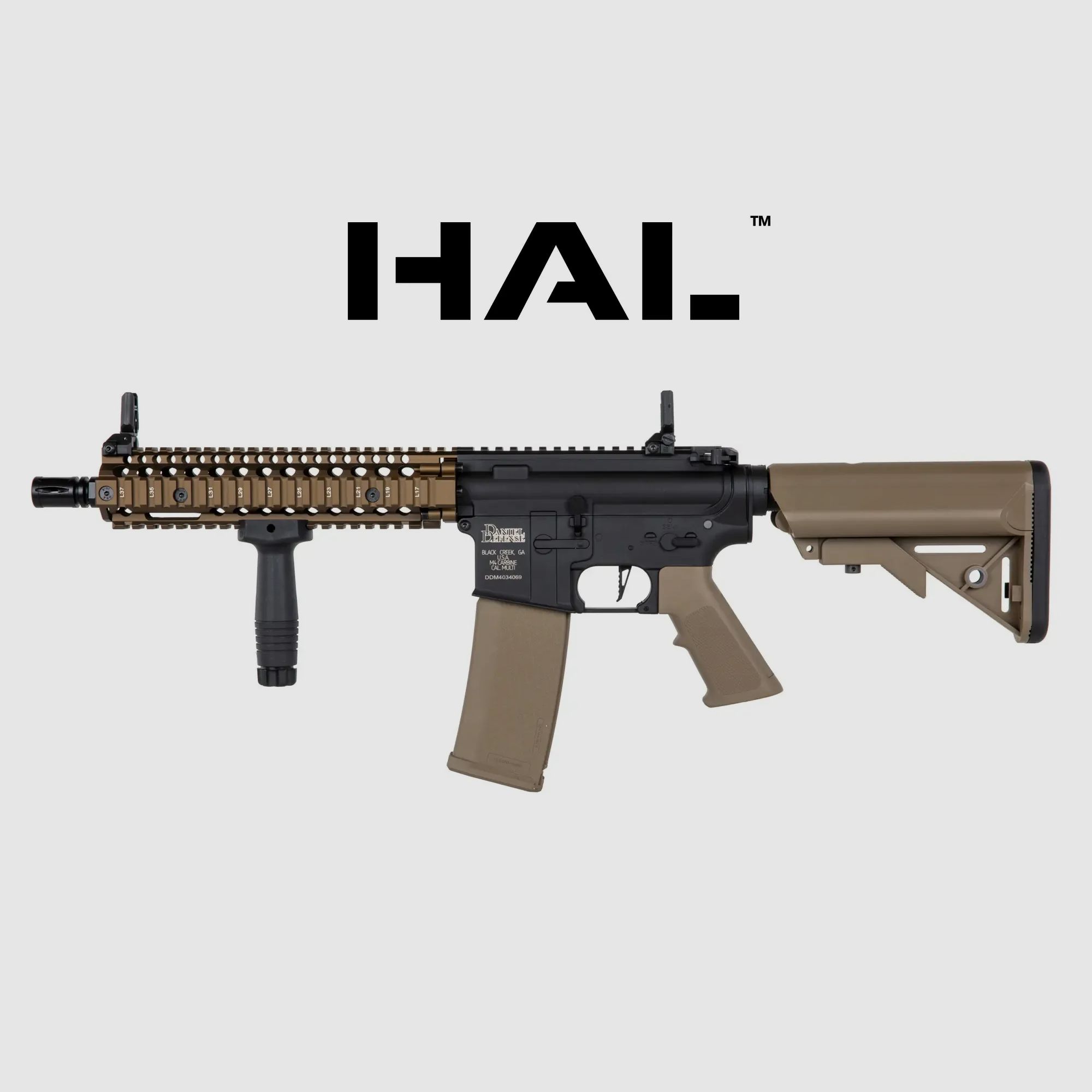Daniel Defense® MK18 SA-C19 CORE mit HAL ETU, S-AEG, Bronze