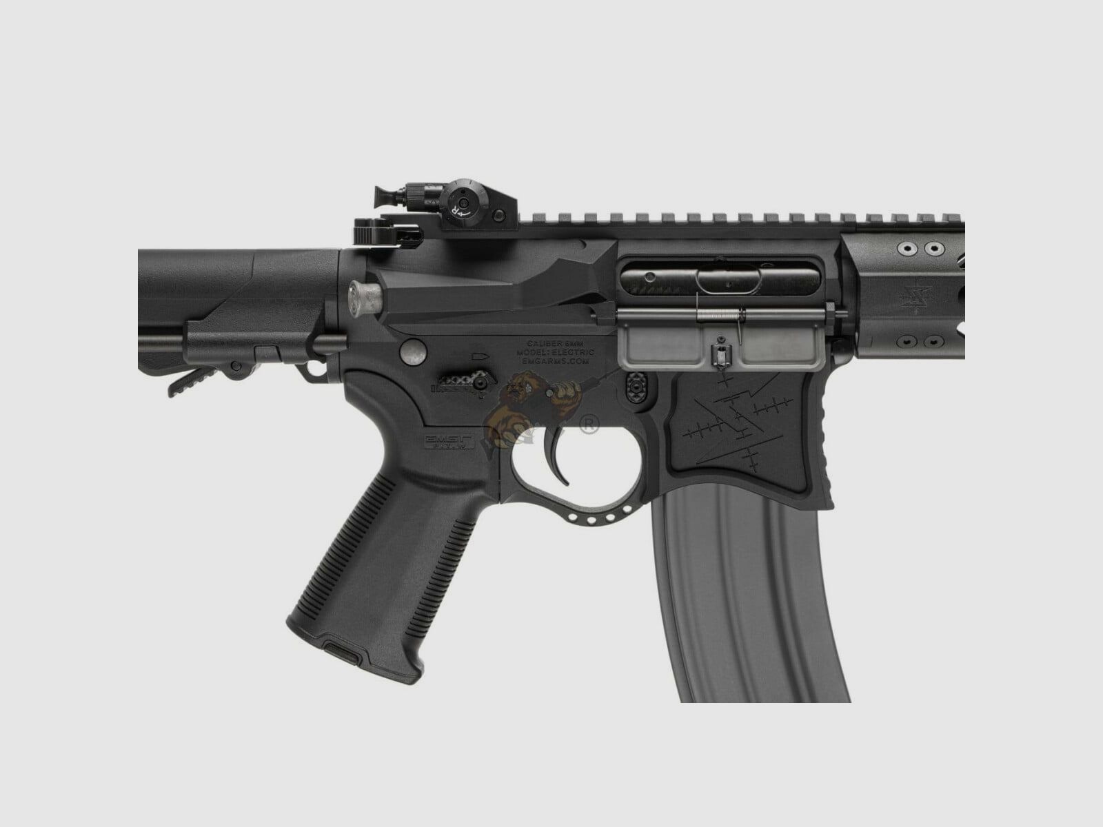 G&G Seekins Precision SBR8 SD 12 Inch ETU Airsoft S-AEG mit F-Zeichen