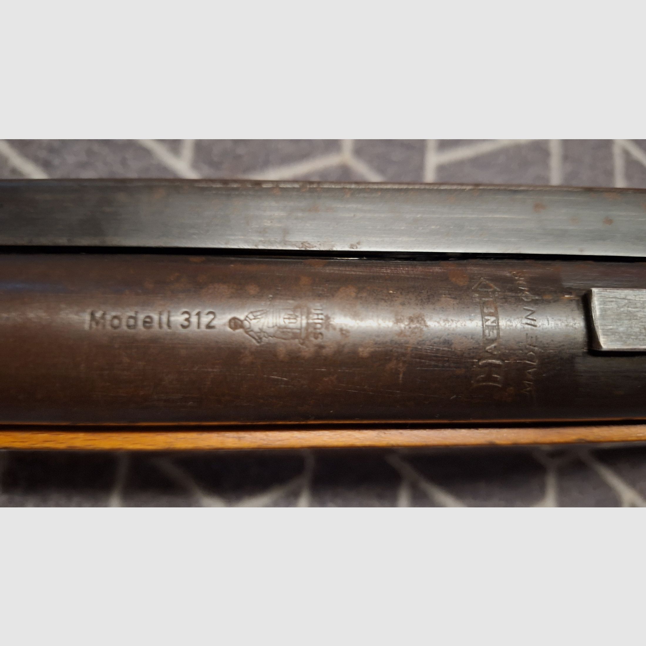 Haenel Suhl Modell 312 Seitenspanner