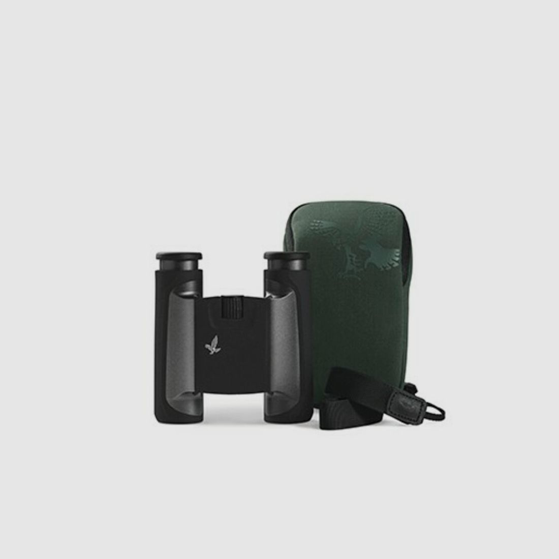 Binoculares Swarovski Optik CL Pocket 8x Gris Funda Wild Nature (verde acolchada), imagen 4 de 5