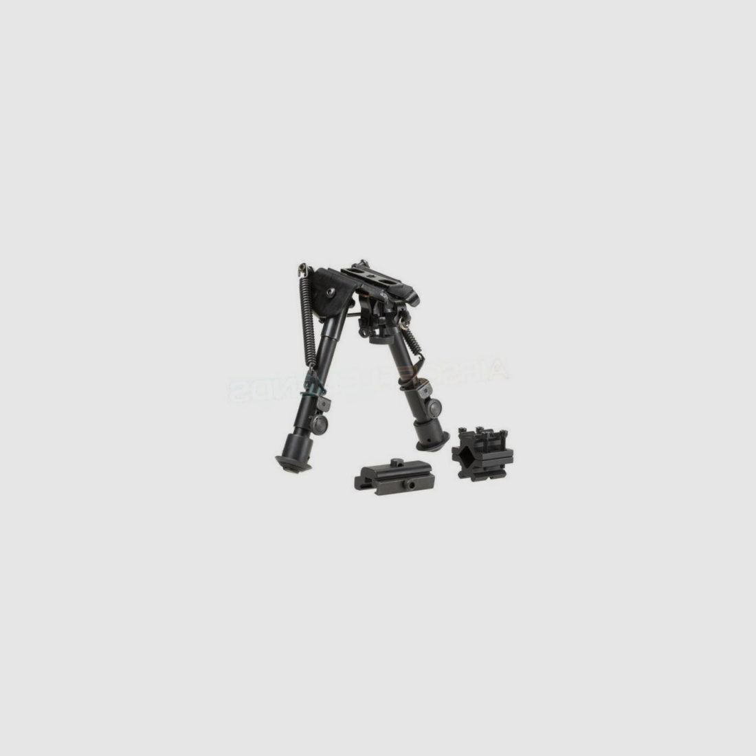 Kompaktes verstellbares Zweibein 15–23 cm