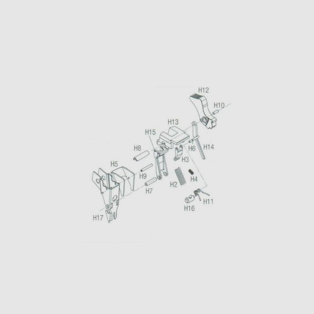 Ustawienie spustu H3+4 Desert