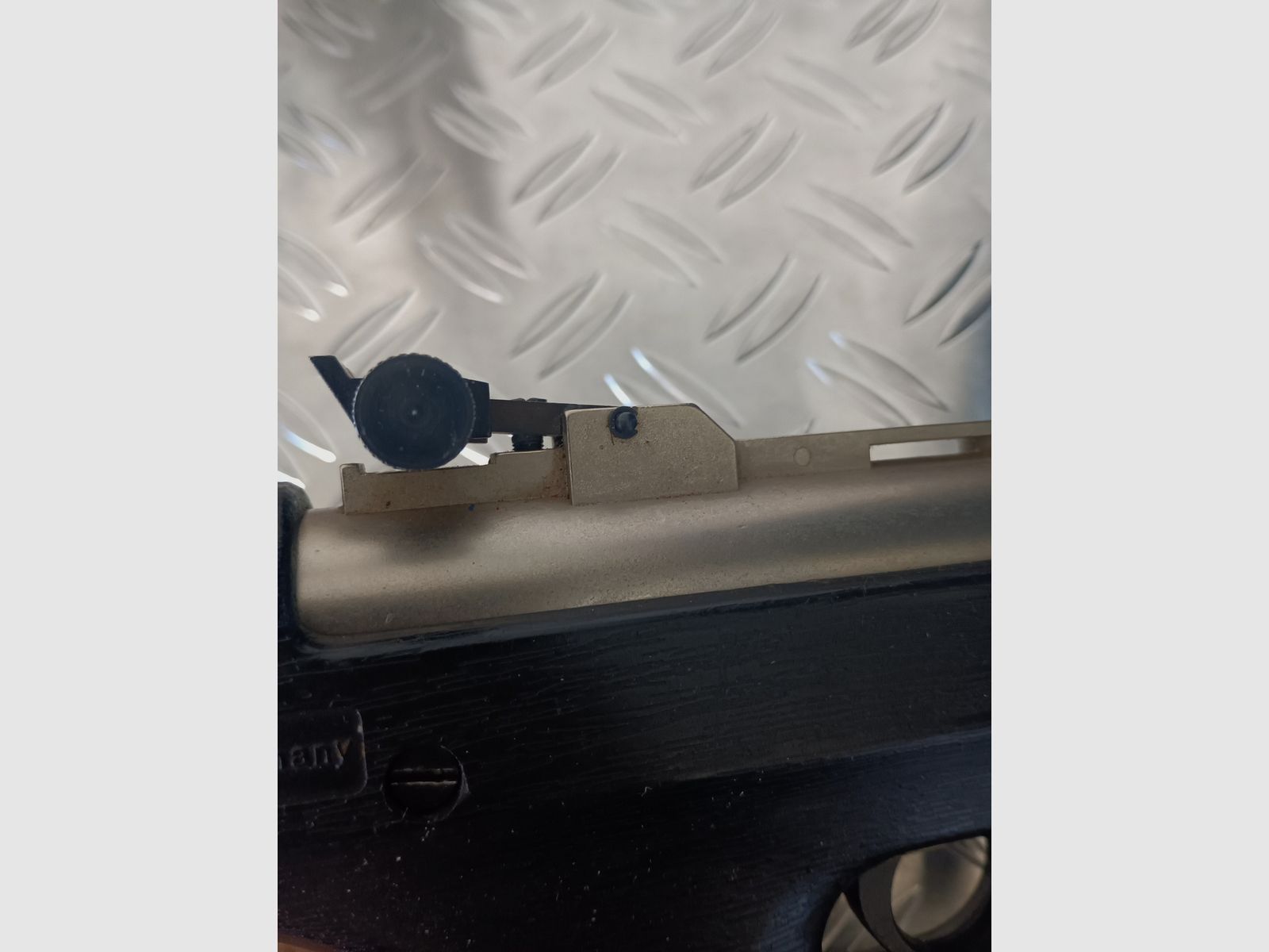 Knicklaufluftpistole Kaliber 6,35