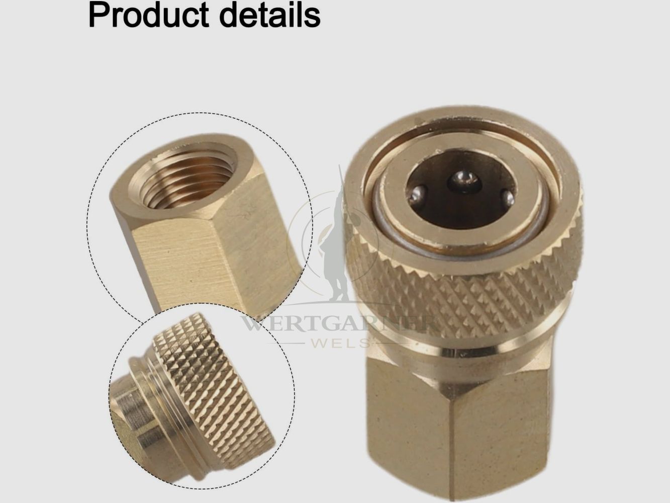 PCP Quick Coupling 300bar / 5000 psi, image 1 of 2