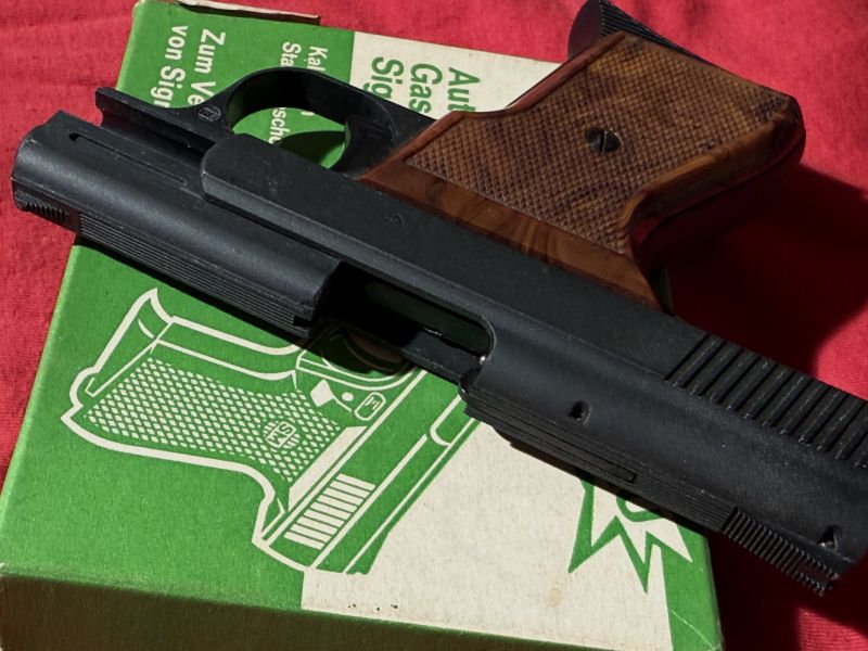 RHÖNER SM Mod.15 8mm (8mm PTB 83/2 ) con fondina in vera pelle