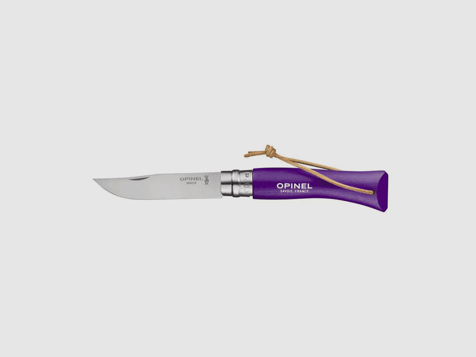 KNIFE – OPINEL – N°07 INOX BAROUDEUR "VIOLET"