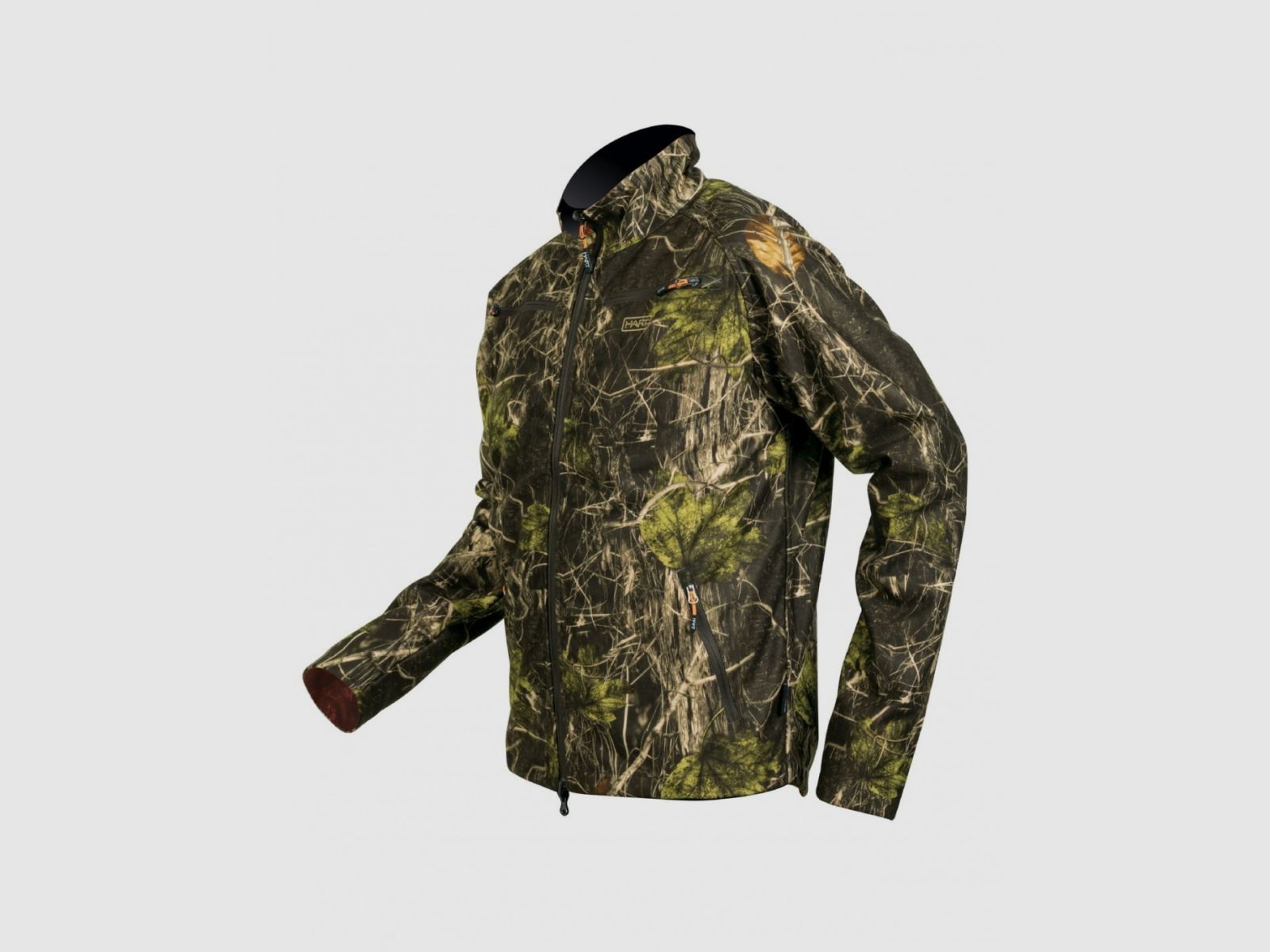 HART Sosbun 2D Wendejacke Camo Green/ Orange Blaze