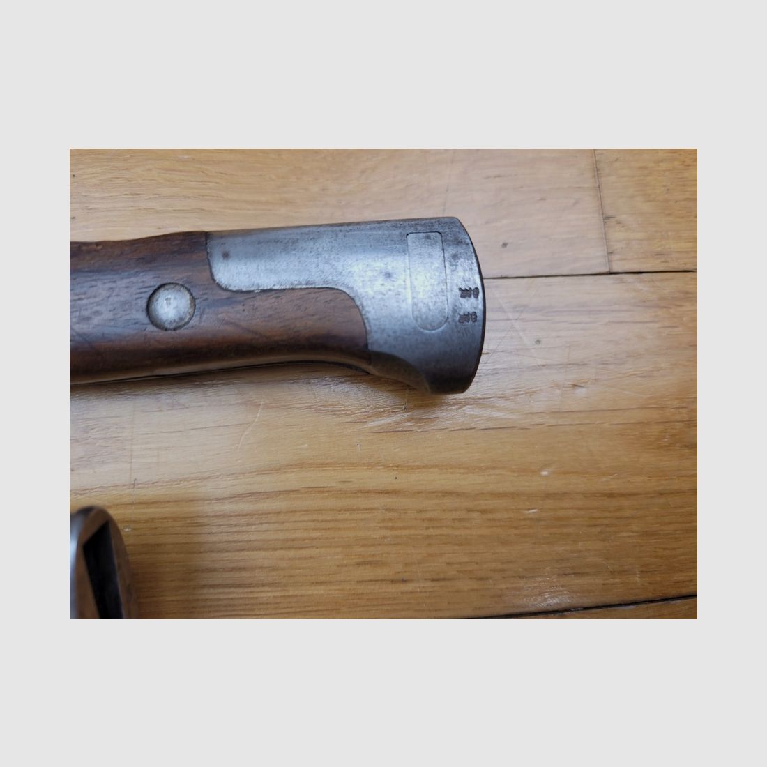 Rare baïonnette allemande 84/98 1ER type – Coppel + Danzig – Duché de Anhalt – W 88 – au numéro ! – Etat sup !, image 8 sur 18