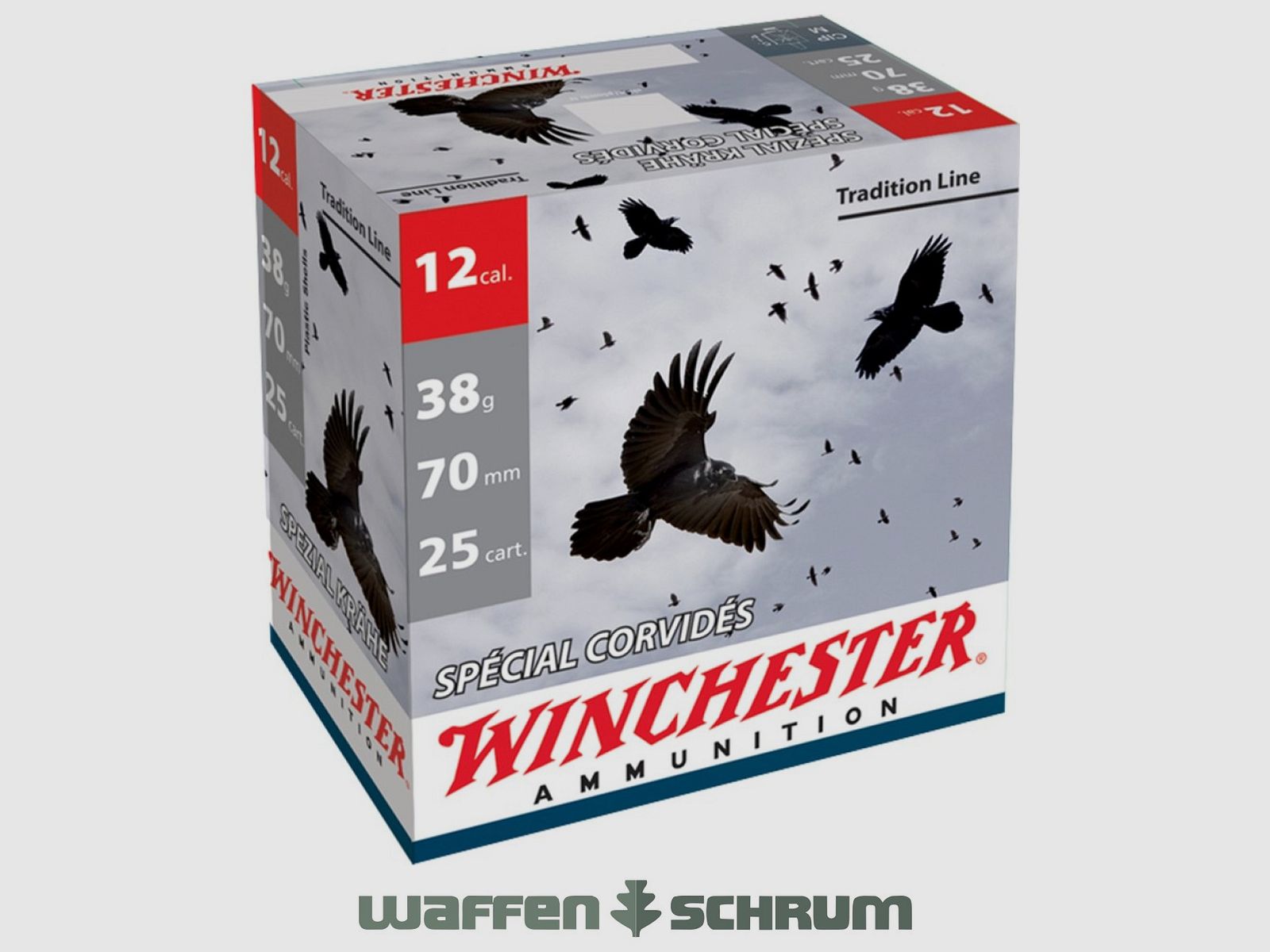 Winchester Kraai 12/70 3,1mm - 38g