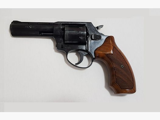 Röhm RG 99 brüniert mit Holzgriffschalen .380 R / 9mm Knall Schreckschuss Pistole 6 Schuss Trommel Kontakt: yardsalez@proton.me