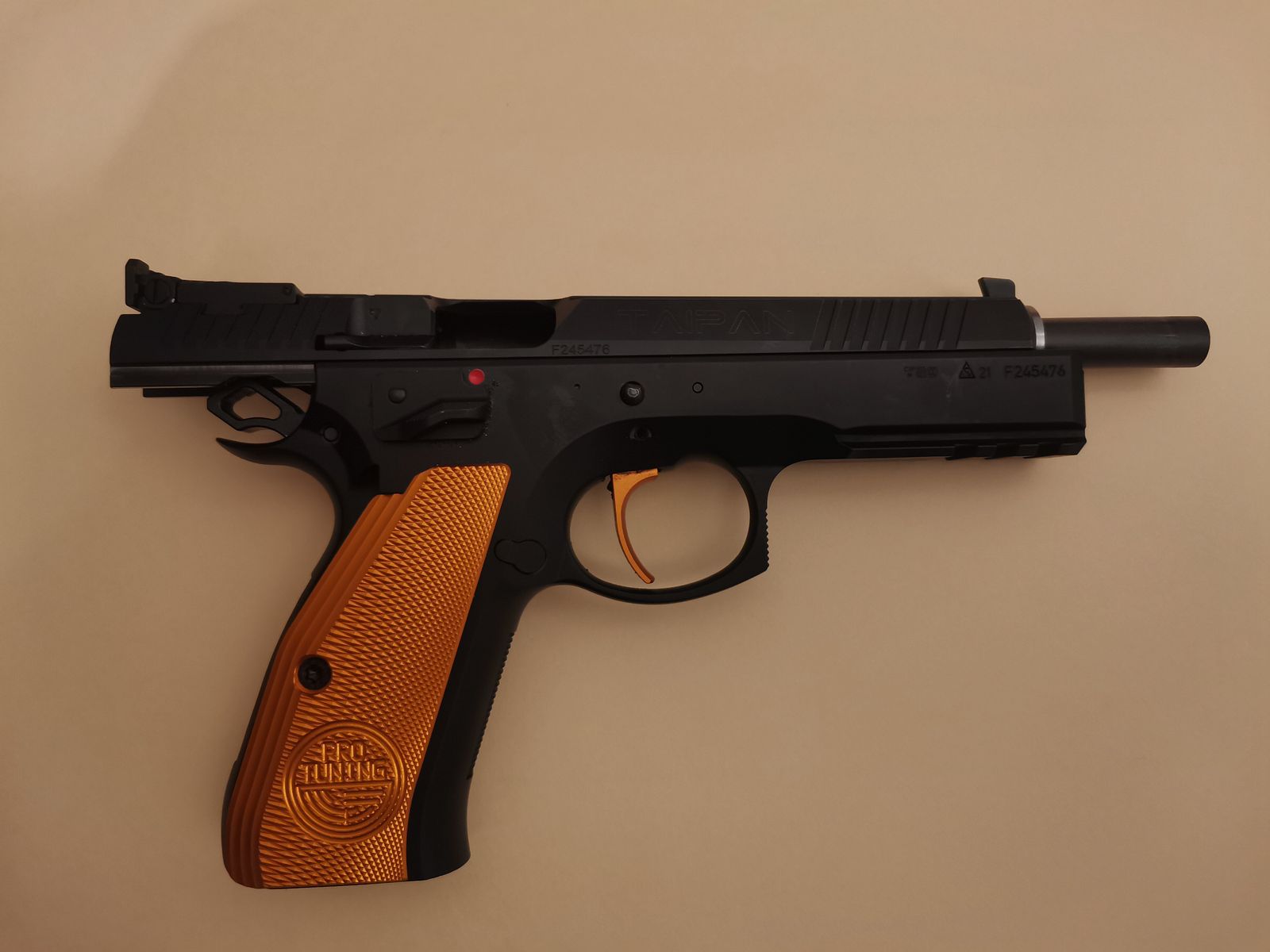 CZ Taipan Orange 9mm