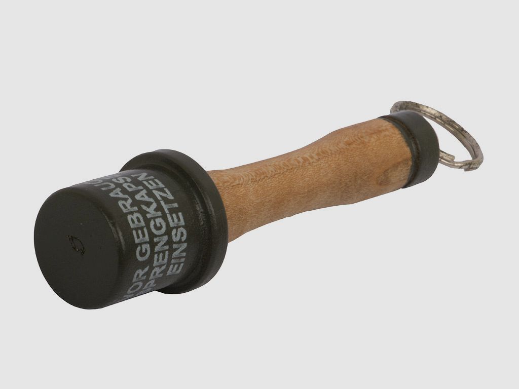 SchĂĽsselanhĂ¤nger Stielhandgranate M24 Deutschland handgefertigt